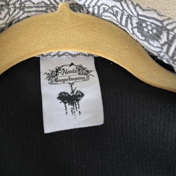 Nuvula black contrast fabric shirt blouse - Picture 9 of 14